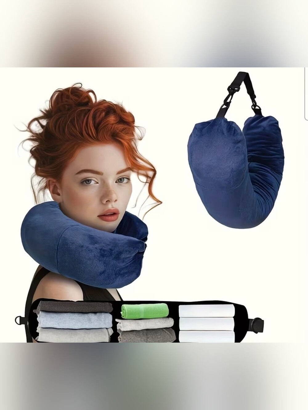 STUFFABLE Travel Neck Pillow